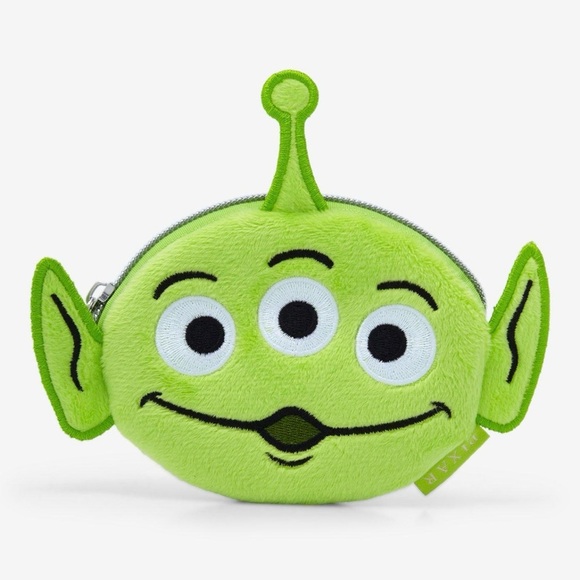 Loungefly Handbags - Loungefly Disney Pixar Toy Story Alien Plush Coin Purse